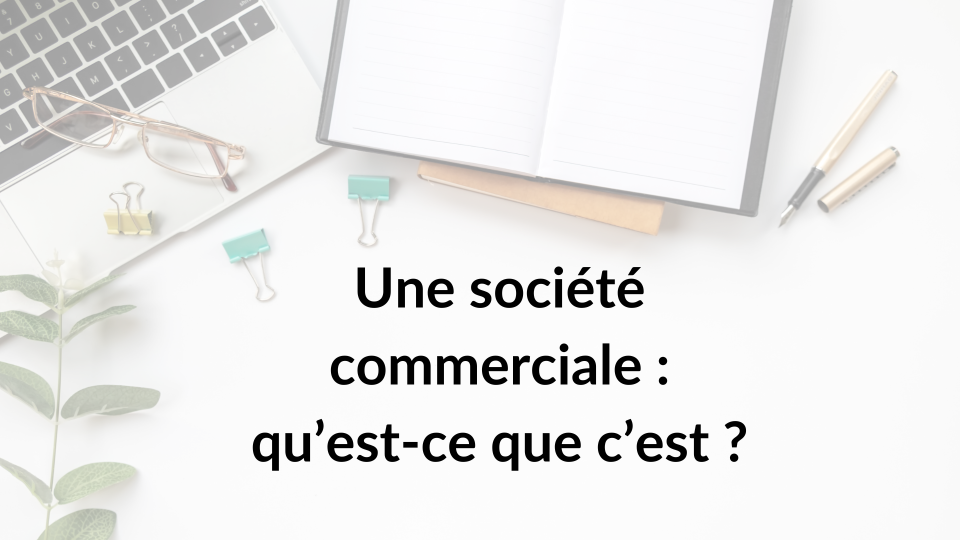 une société commerciale qu’est ce que c’est