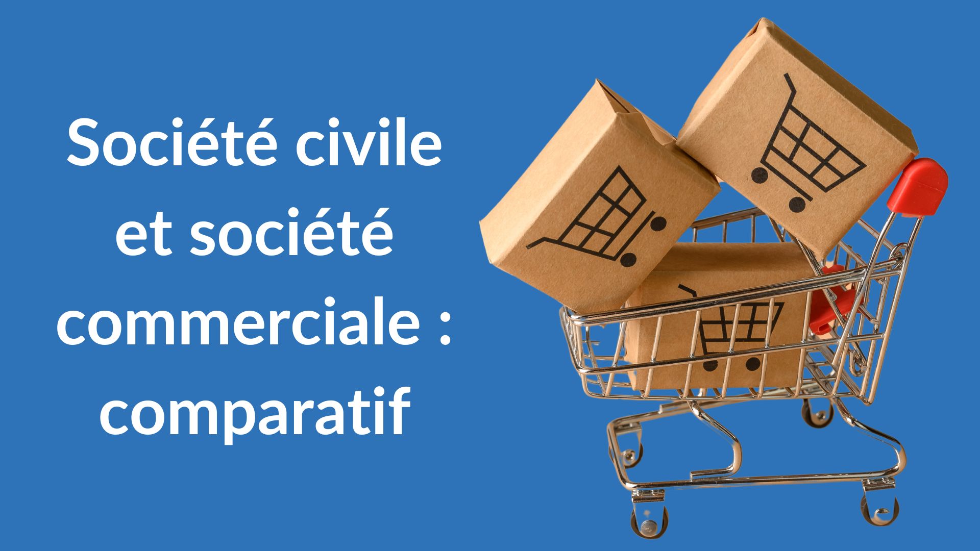 société civile et société commerciale comparatiif