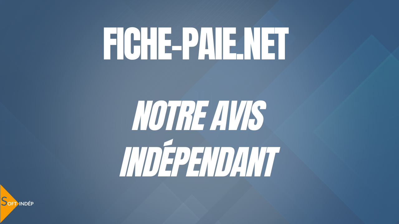 fiche paie.net logiciel paie