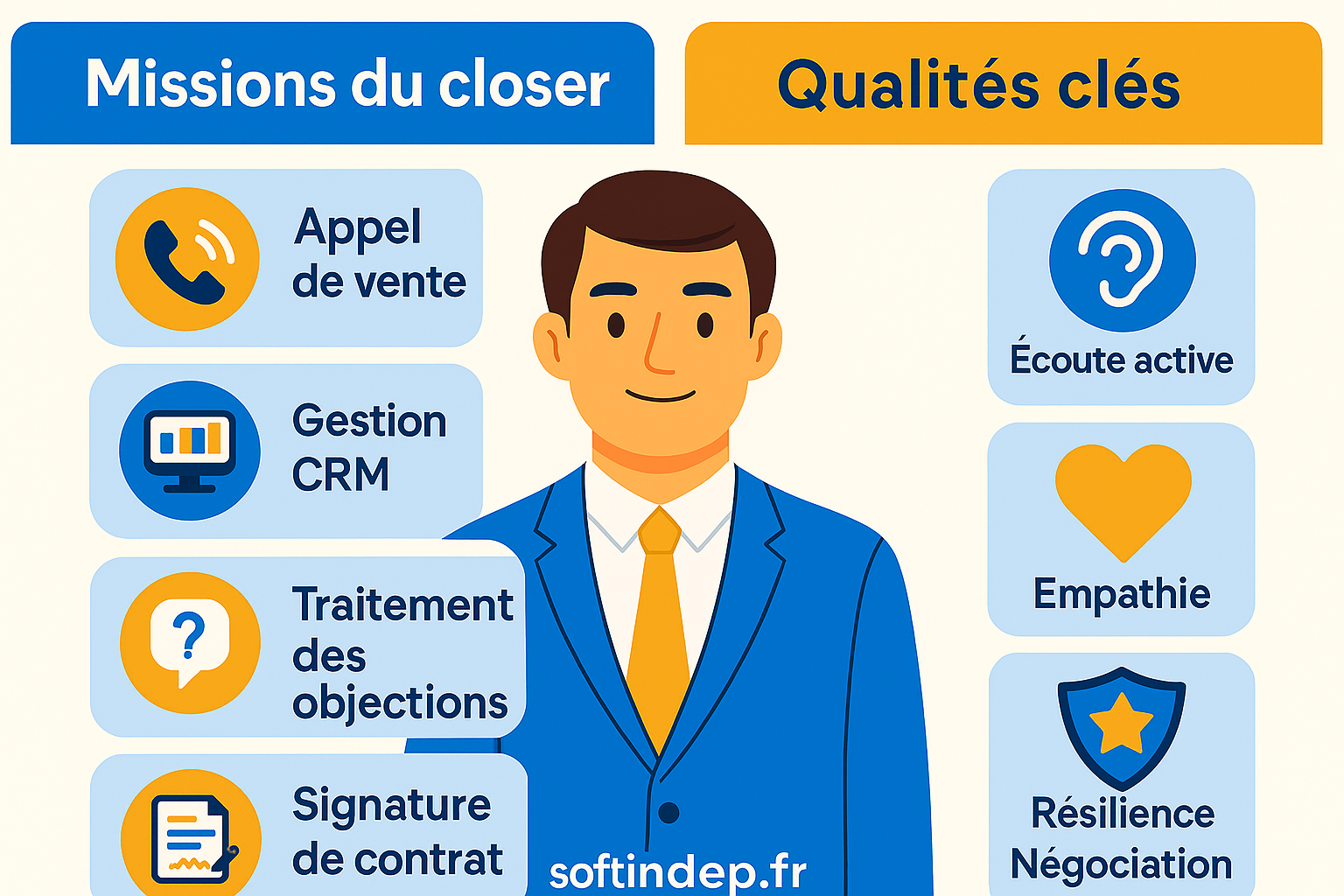 missions closer qualites cles softindep