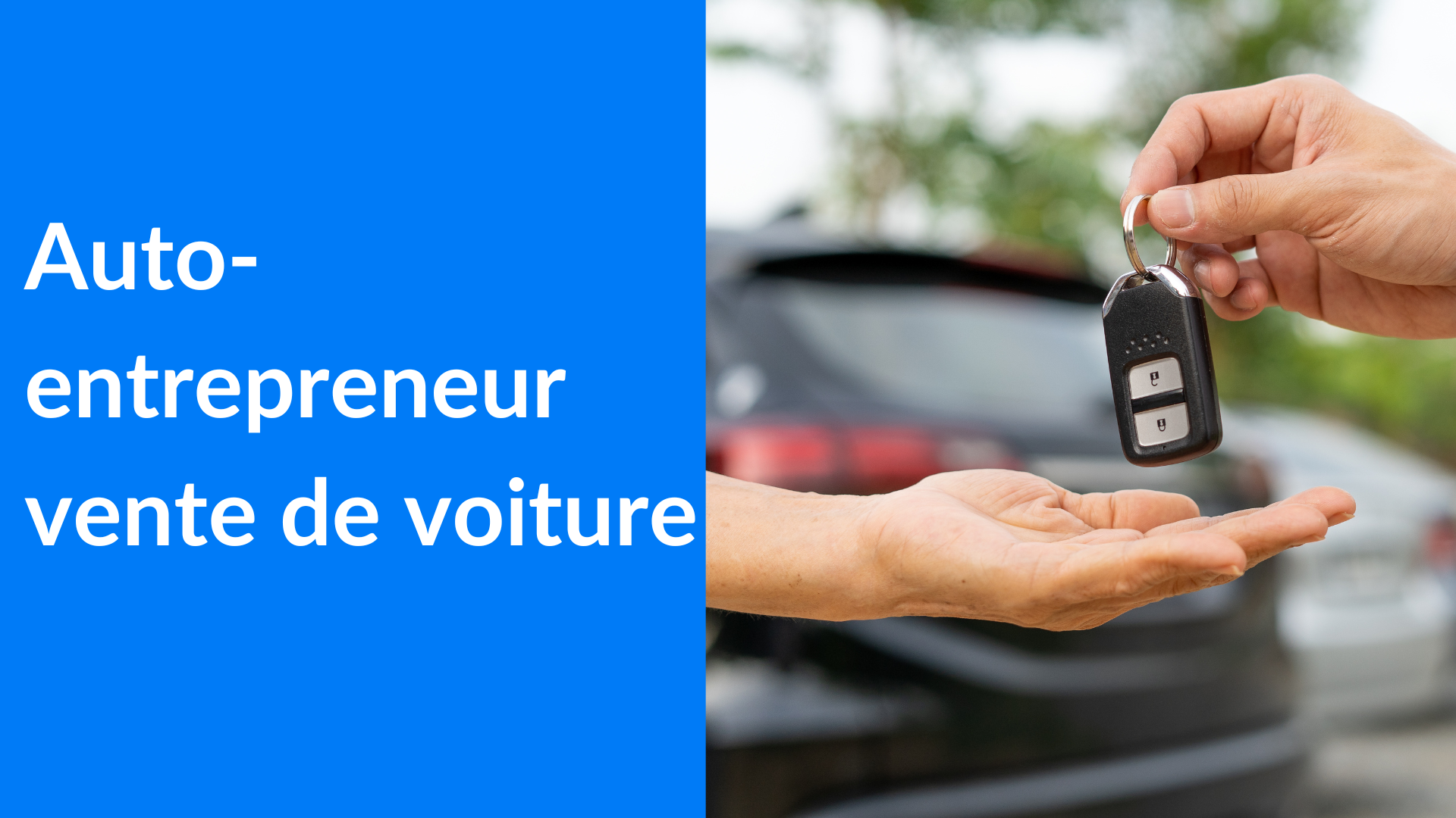 vendeur achat revente voiture freelance