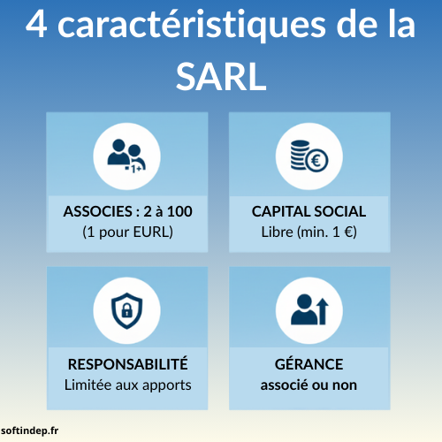 4 caracteristiques de la sarl