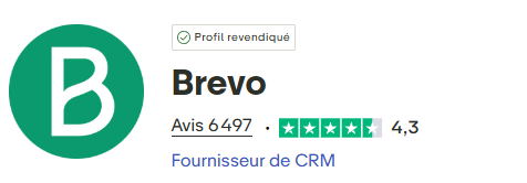 avis client brevo trustpilot