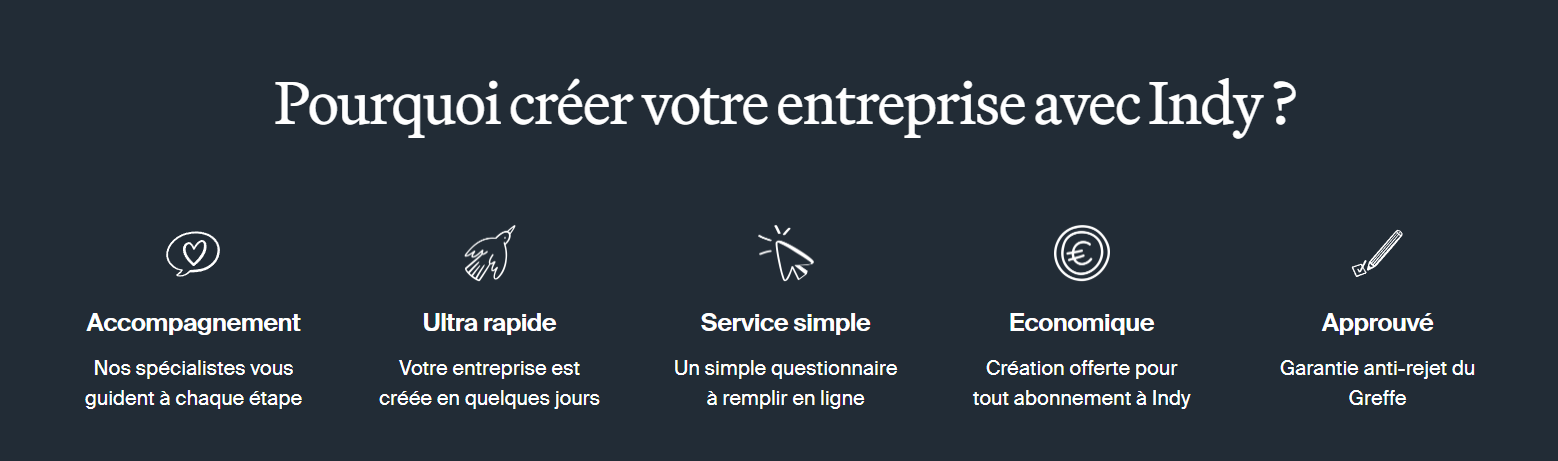 pourquoi creer une entreprise avec indy