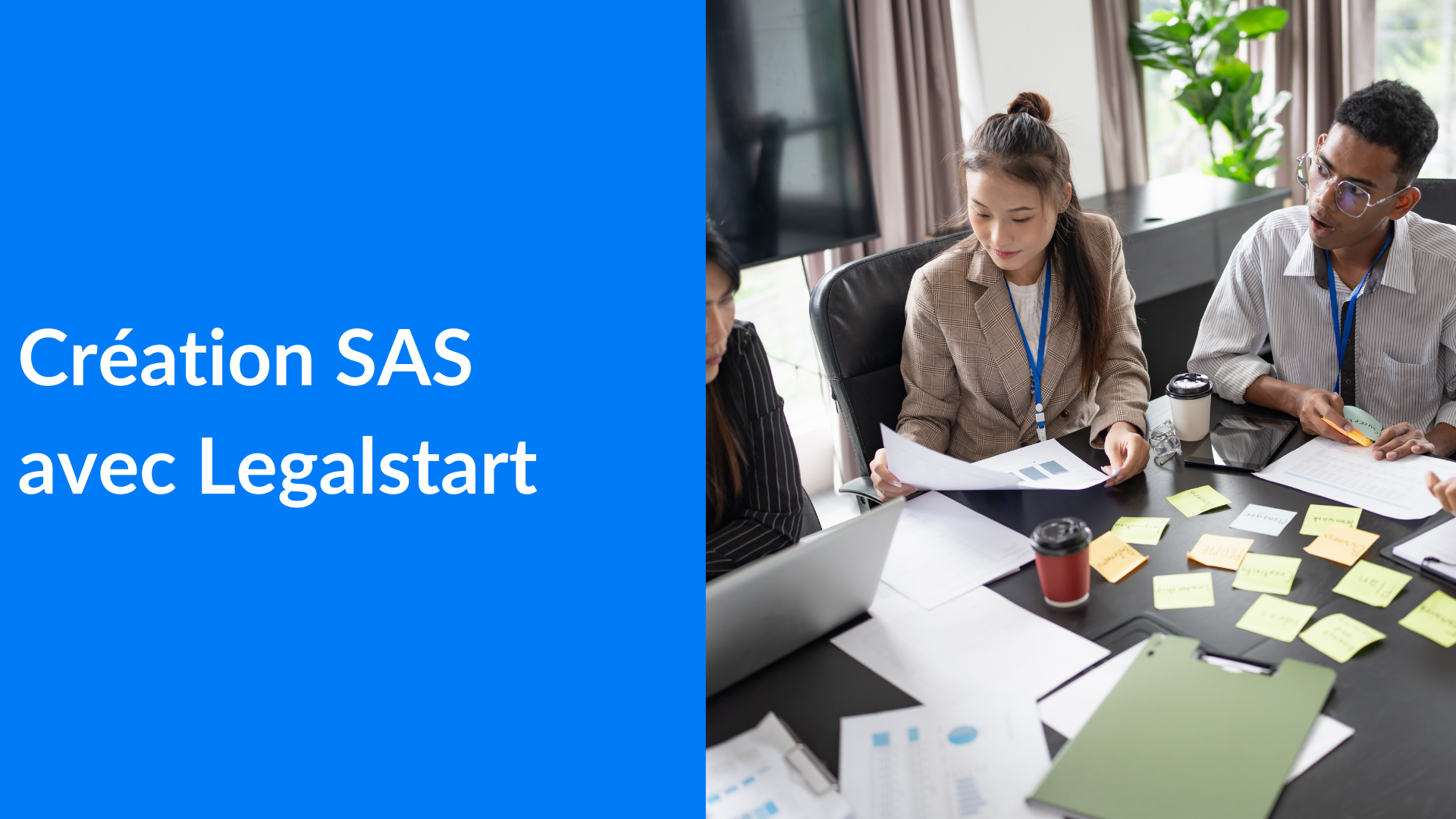 création sas avec legalstart