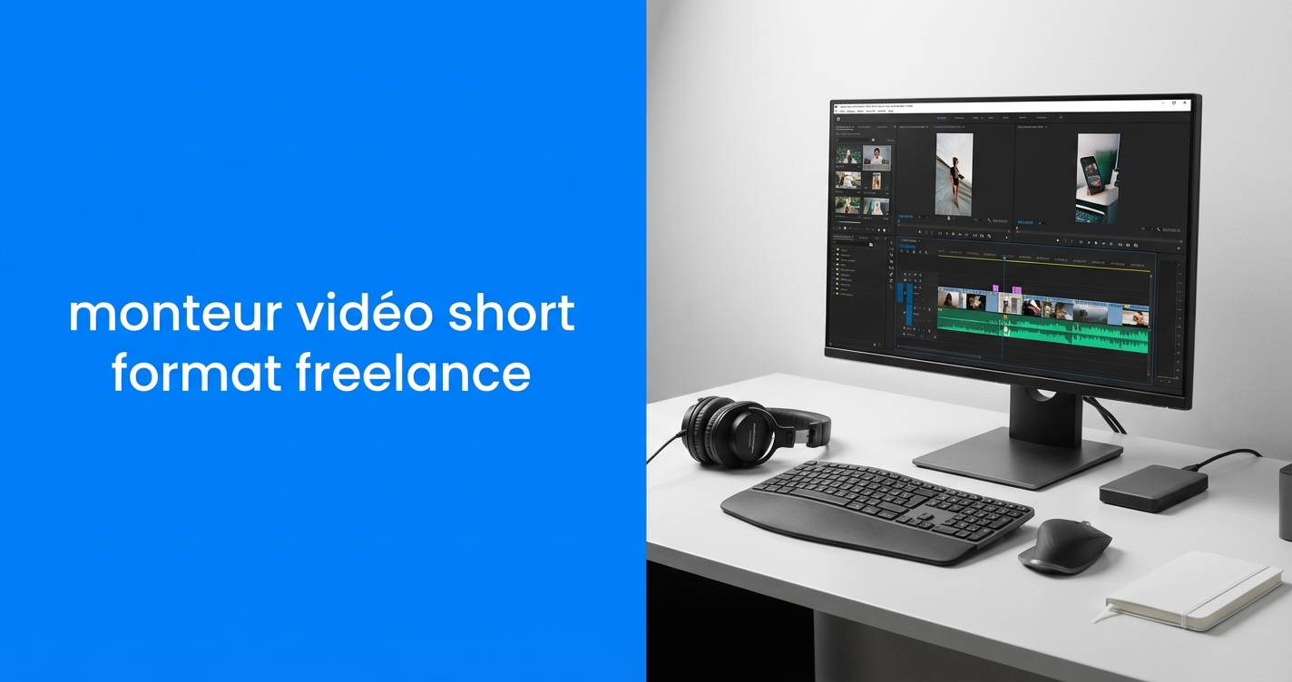 devenir monteur video short format freelance 2026