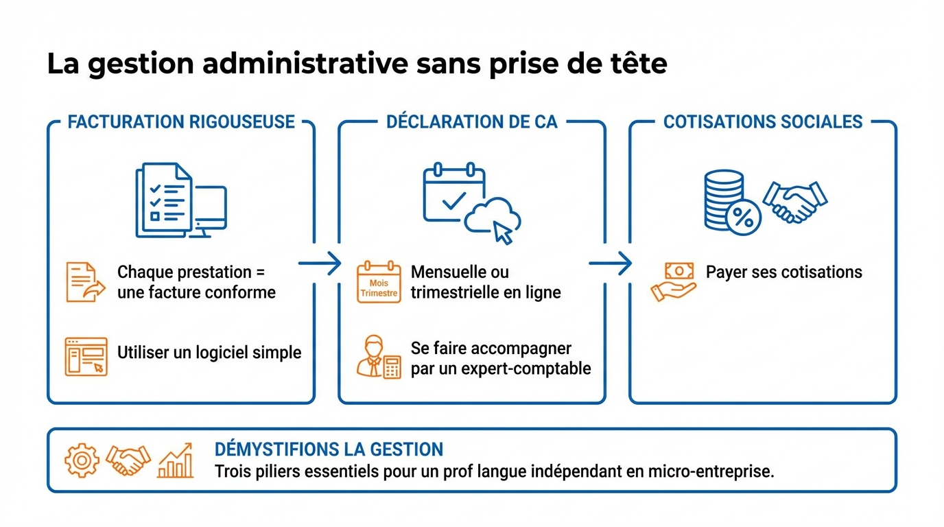 infographie la gestion administrative sans prise de tete prof langue independant