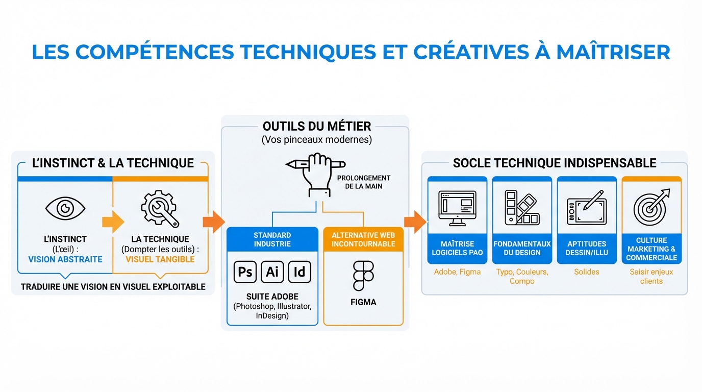 infographie les competences techniques et creatives a maitriser devenir graphiste freelance