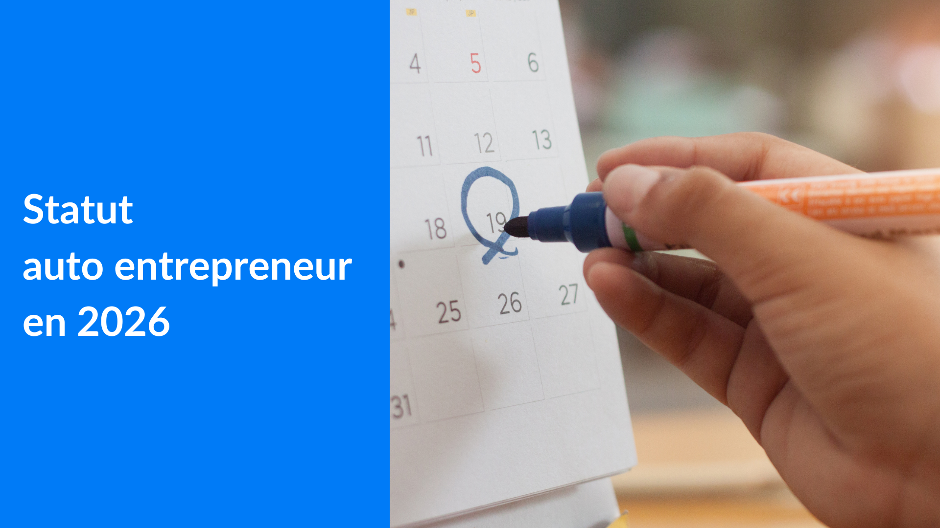 statut auto entrepreneur en 2026